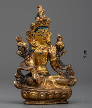 Goddess White Tara Statue | Symbol of Purity and Healing Meditation Altar