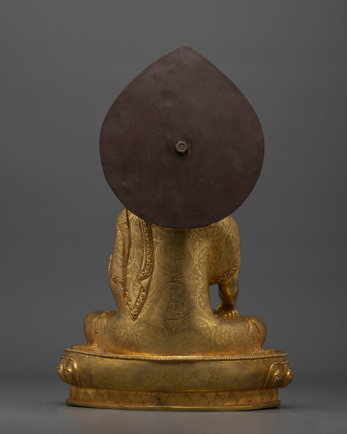 Handcrafted Shakyamuni Buddha Enlighten Teacher Statue | Embodiment of Peace and Wisdom