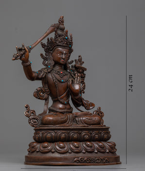manjushri-bodhisattva-sculpture