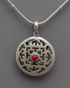Round Locket Necklace