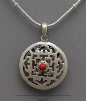 Round Locket Pendant | Handmade with Love and Precision