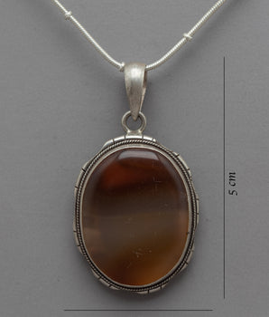 Jasper Pendant | Delicate Stone Jewelry Creation