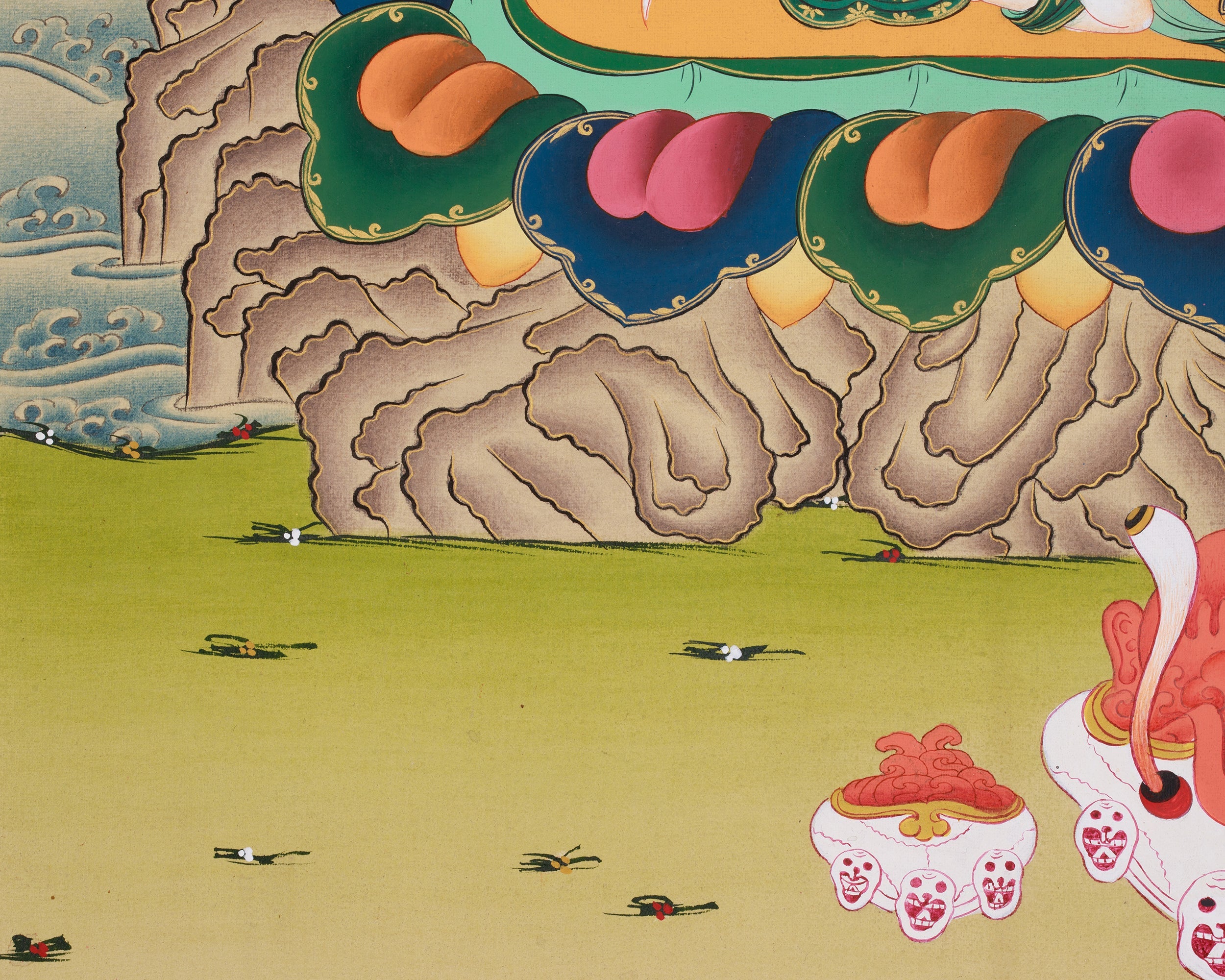 Six-Armed Mahakala Artwork | Wrathful Protector | Compassionate Power