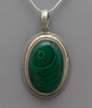 Green Malachite Necklace