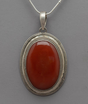 Genuine Red Coral Locket