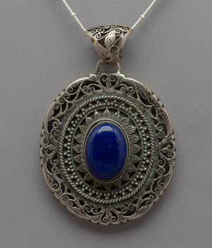 Blue Lapis Necklace