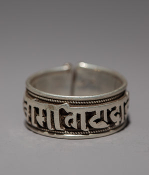 Lucky Mantra Ring