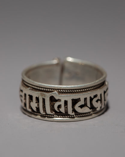 Lucky Mantra Ring