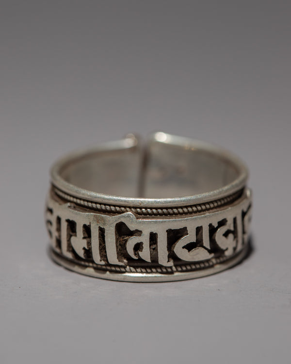 Lucky Mantra Ring