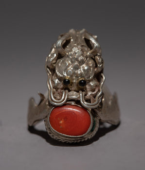 Red Coral Ring