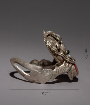 Red Coral Ring | Bohemian Style Accessory