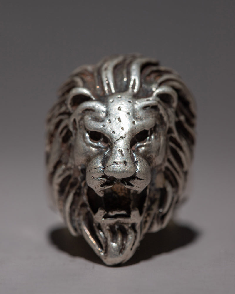 Tibetan Lion Ring