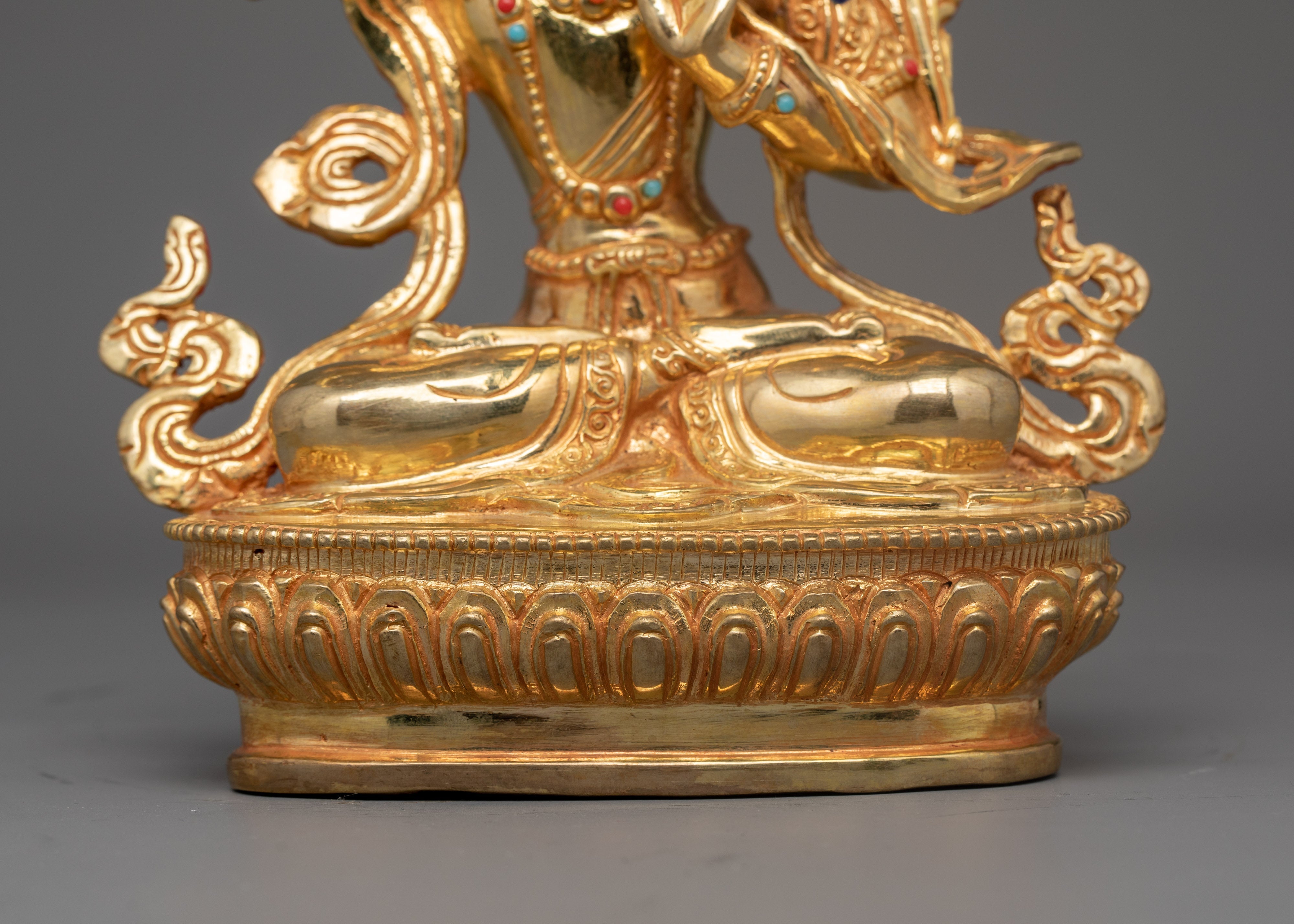 Manjushri Figurine for Altar | Wisdom Buddha