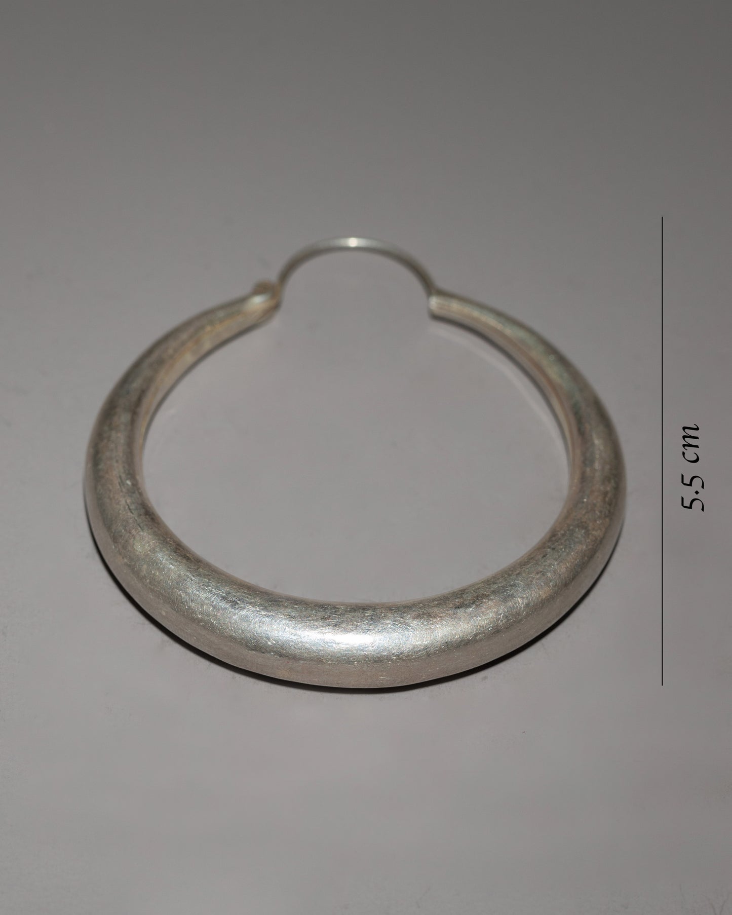 2.15 Inch Sterling Silver Hoop Earrings | Chic and Subtle Fashion Statement