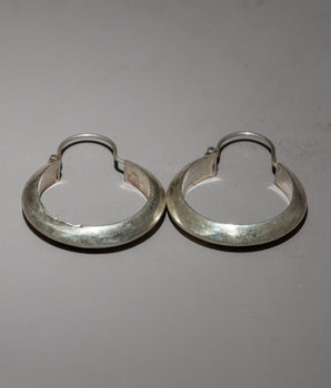 Silver Hoop Earrings