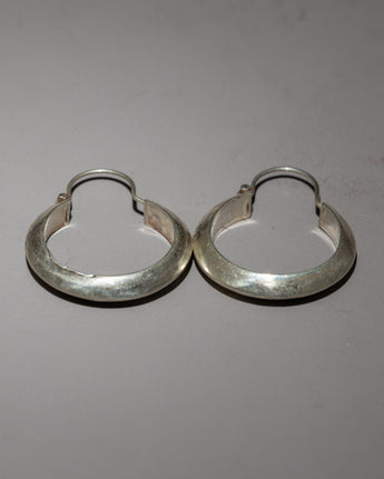 Silver Hoop Earrings