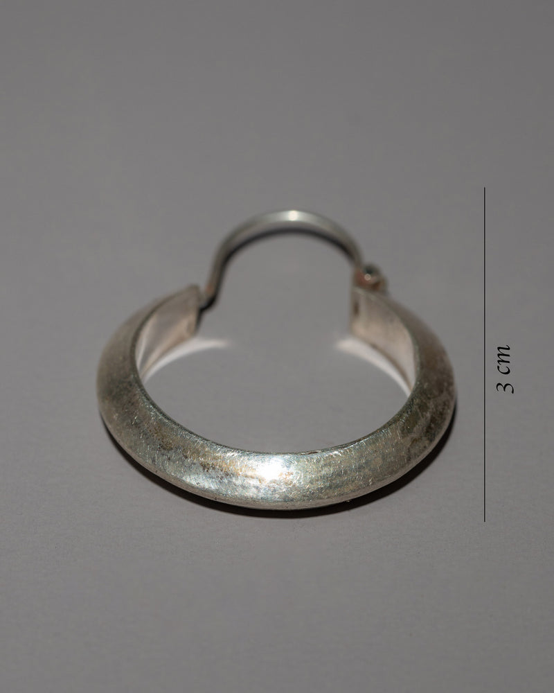 Silver Hoop Earrings | Versatile & Stylish for Boho Chic Lovers