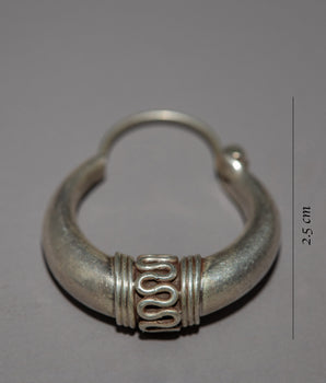 1 Inch Silver Hoop Earrings | Polished Shine & Premium Craftsmanship