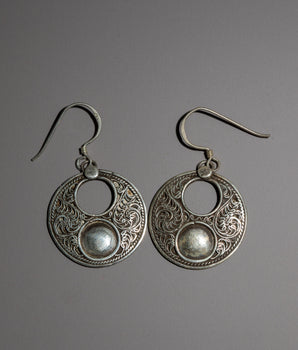 Circle Dangle Earrings 