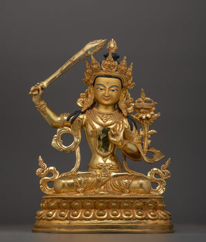 sacred-manjushri-with-sword-of-wisdom