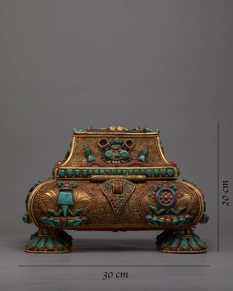 Copper Treasure Box |  Artfully Designed for Treasured Items