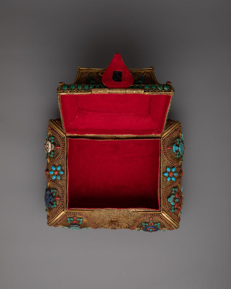 Copper Treasure Box |  Artfully Designed for Treasured Items
