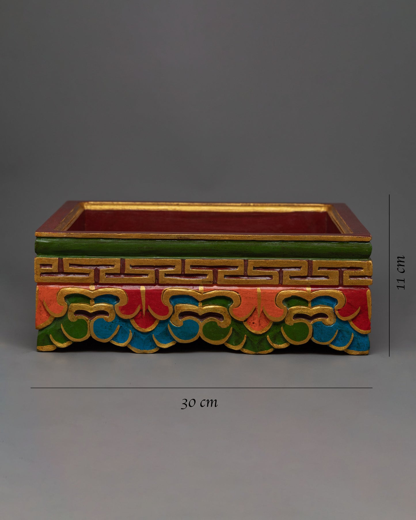 Tibetan Meditation Altar Table | Table for Meditation and Spiritual Practices