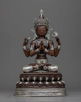 silver-plated-chenrezig-oxidized