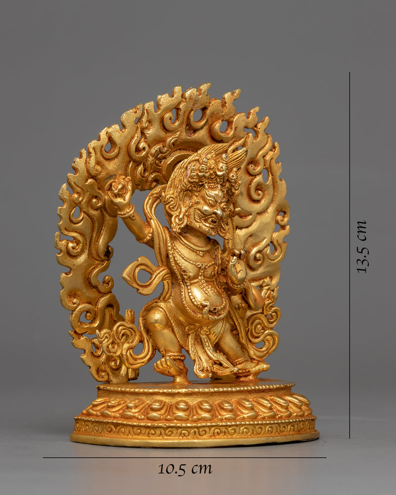 Machine Made Vajrapani Statue | Machine Precision Buddhist Art