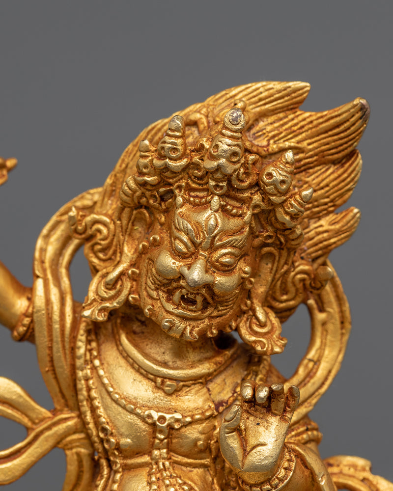 Machine Made Vajrapani Statue | Machine Precision Buddhist Art