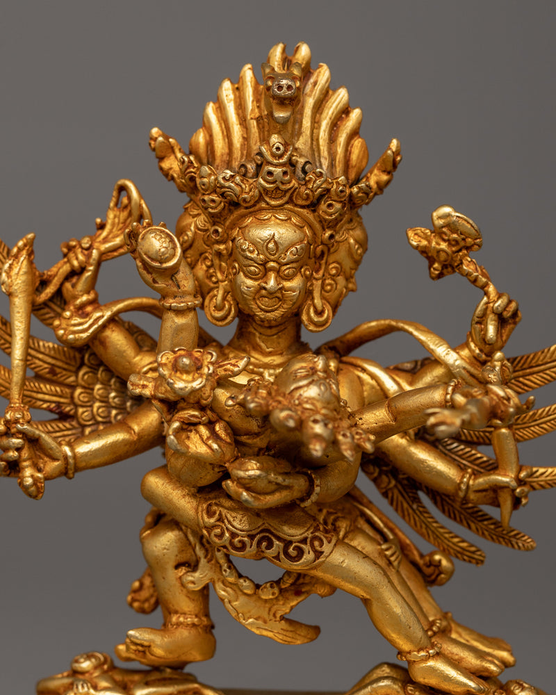 Machine Made Hayagriva Statue |  Sacred Protector in Buddhist Tradition