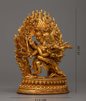 Machine Made Hayagriva Statue |  Sacred Protector in Buddhist Tradition