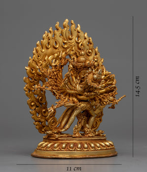 Kalachakra Symbol Statue | Machine Made Buddhist Statue
