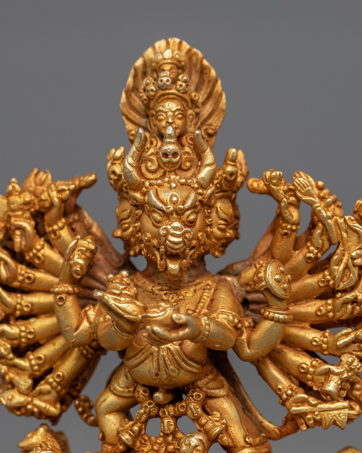 Machine Made Yamantaka Statue |  Machine Made Spiritual Figurine