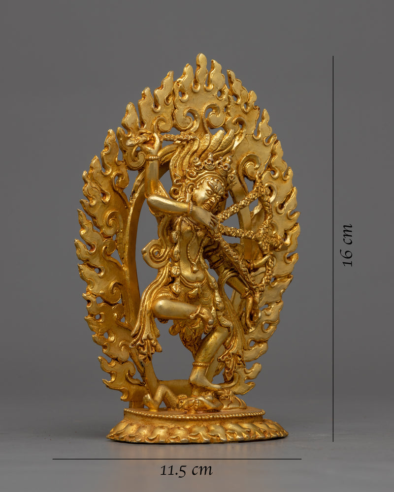 Machine Made Kurukulla Statue | Tibetan Buddhist Figure