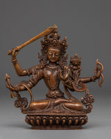  Wisdom Bodhisattva Maha Manjushri Statue