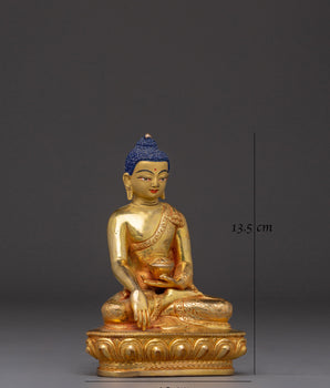 Shakyamuni Buddha Art in Copper