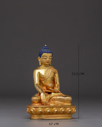Shakyamuni Buddha Art in Copper