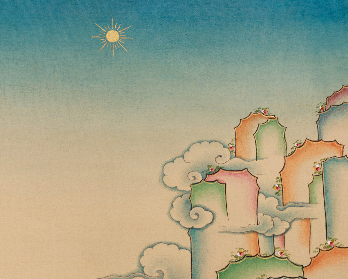 Maitreya Buddha Himalayan Art | Future Buddha | Loving Kindness, and Enlightenment Deity