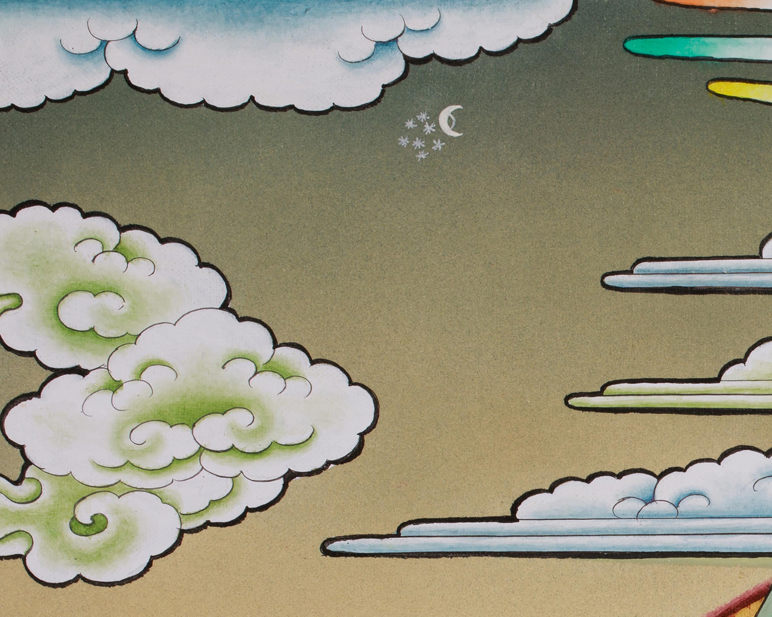 Vajrasattva Tibetan Artwork | The Ultimate State of Spiritual Purity | Diamond Being