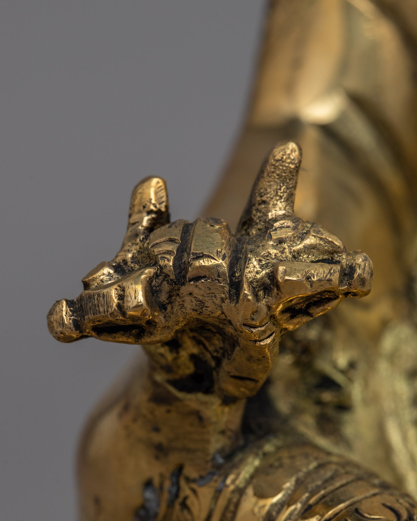 Brass Guru Rinpoche Statue |  The Embodiment of Enlightened Compassion