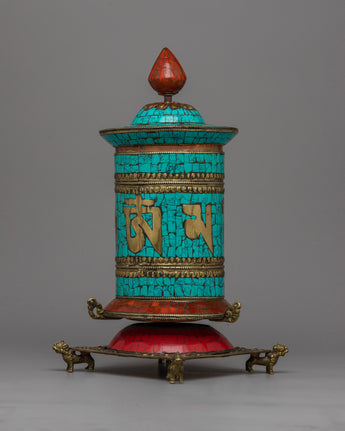 Handmade Prayer Wheel 