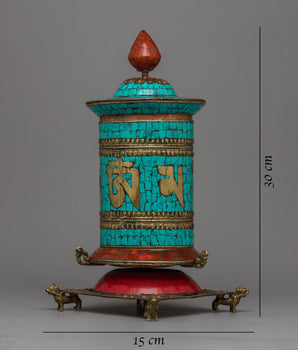 Handmade Prayer Wheel 