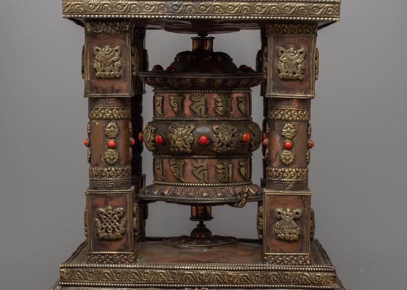 Big Prayer Wheel | Embrace Your Meditation Rituals