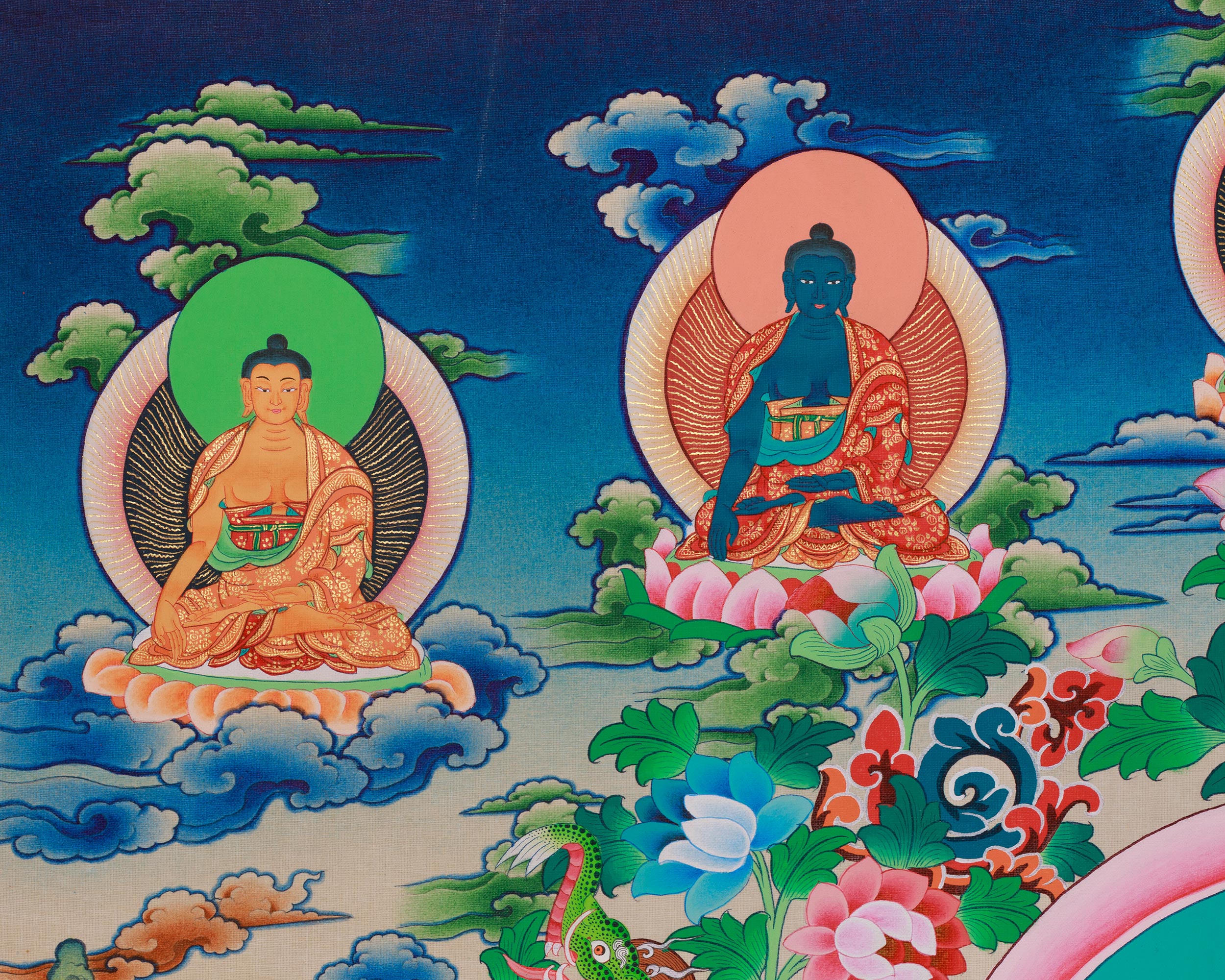 Buddhist Sita Tara Thangka | Revered Female Buddha and Bodhisattva In Tibetan Buddhism