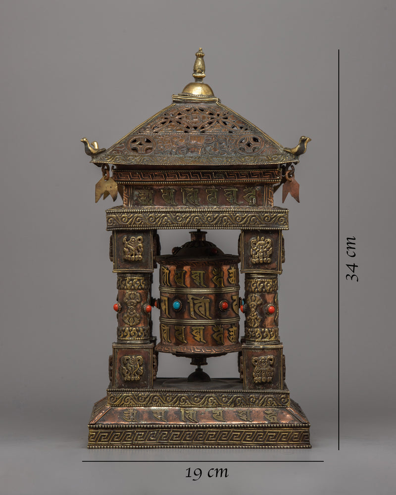 Table Top Prayer Wheel