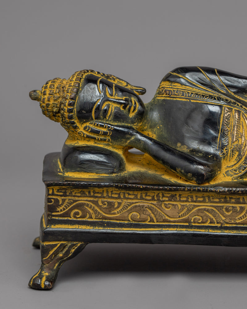 Sleeping Buddha Statue | Beautifully Crafted Statue for Your Altar