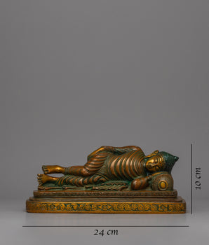 Resting Buddha Statue 