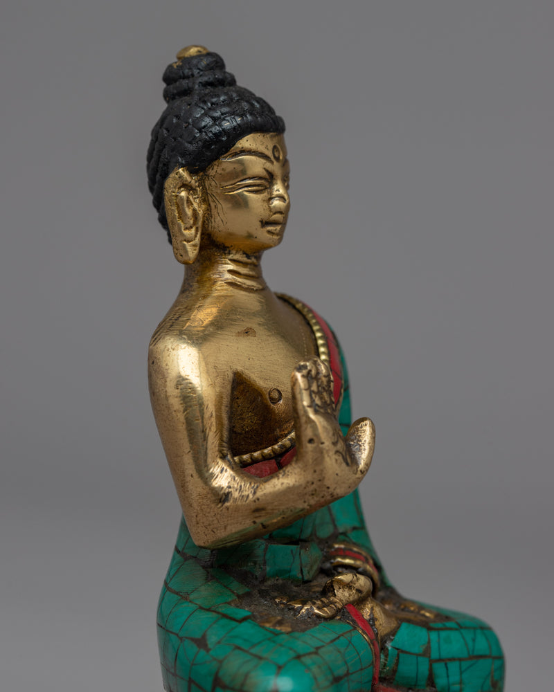 Small Amoghasiddhi Buddha Statue