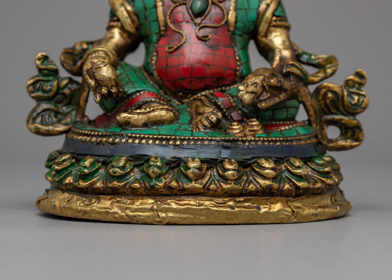 Brass Dzambhala Statue | Deity Of Wealth